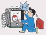 石油ストーブは確実に火が消えてから給油する