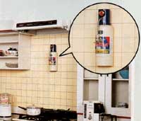 住宅用フードファン付レンジ用自動消火装置