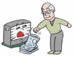 火の元のまわりはいつも整理整頓を