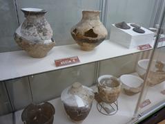 「弥生時代のくらし」展示の様子