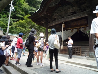 内々神社の見学