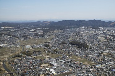 庄名地区航空写真(平成24年3月撮影)