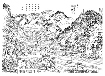 玉野川渓谷