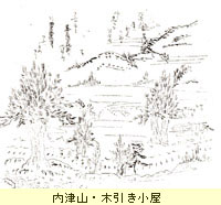内津山・木引き小屋