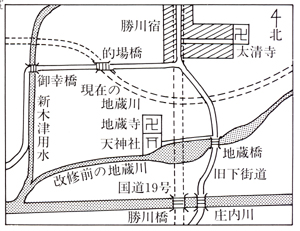 地蔵池周辺図