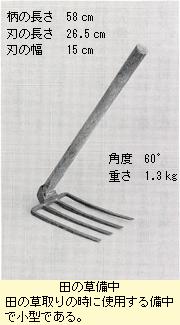 田の草備中