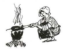 さんまの眼焼き