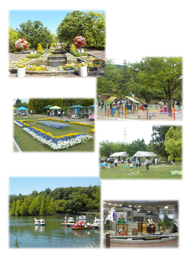 園内の風景