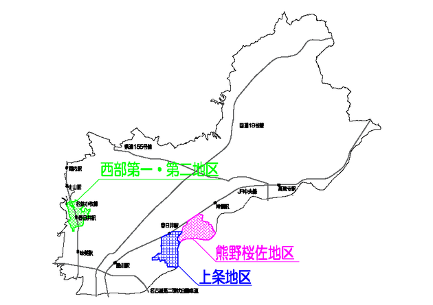 工事地区図