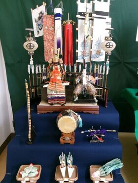 昭和16年の大将・鎧飾り