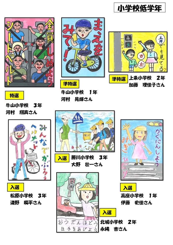 低学年交通安全イラスト