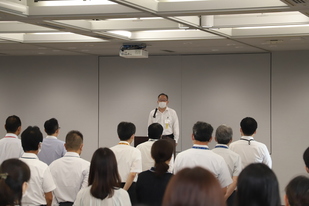 秋の交通安全運動実施に伴う市長訓示
