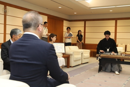 くまもと全国邦楽コンクール最優秀賞受賞に伴う表敬訪問