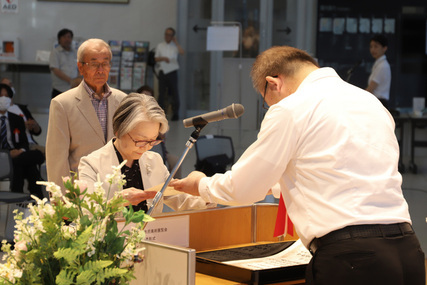 市民美術展覧会開会式・表彰式