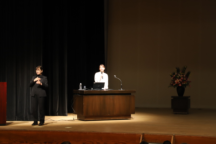 講演会の様子