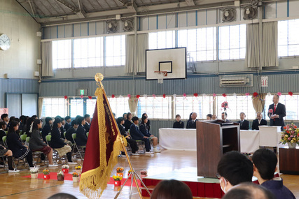 神領小学校卒業証書授与式