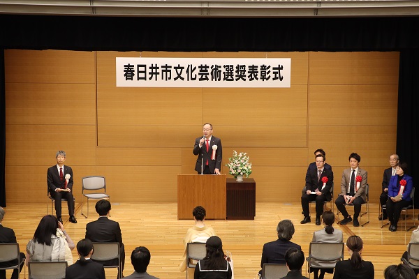 春日井市長のあいさつ