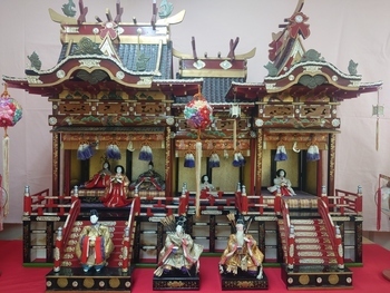 御殿飾り(昭和27年)
