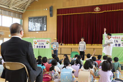 こども防犯教室(鳥居松小学校)