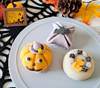 ハロウィンの練り切り
